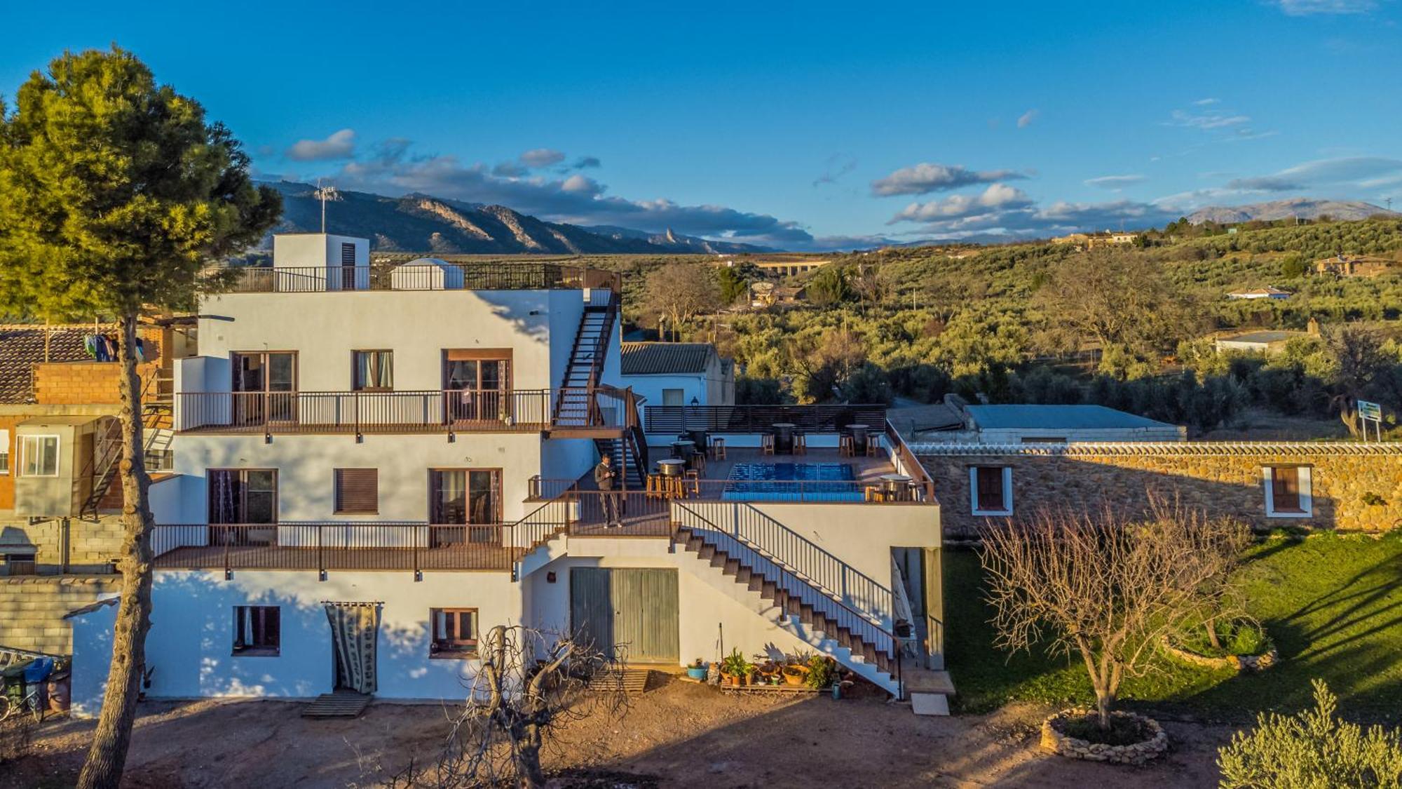 Apartamentos Turisticos Rurales Camino Rio Peralta Pozo Alcón Exteriör bild